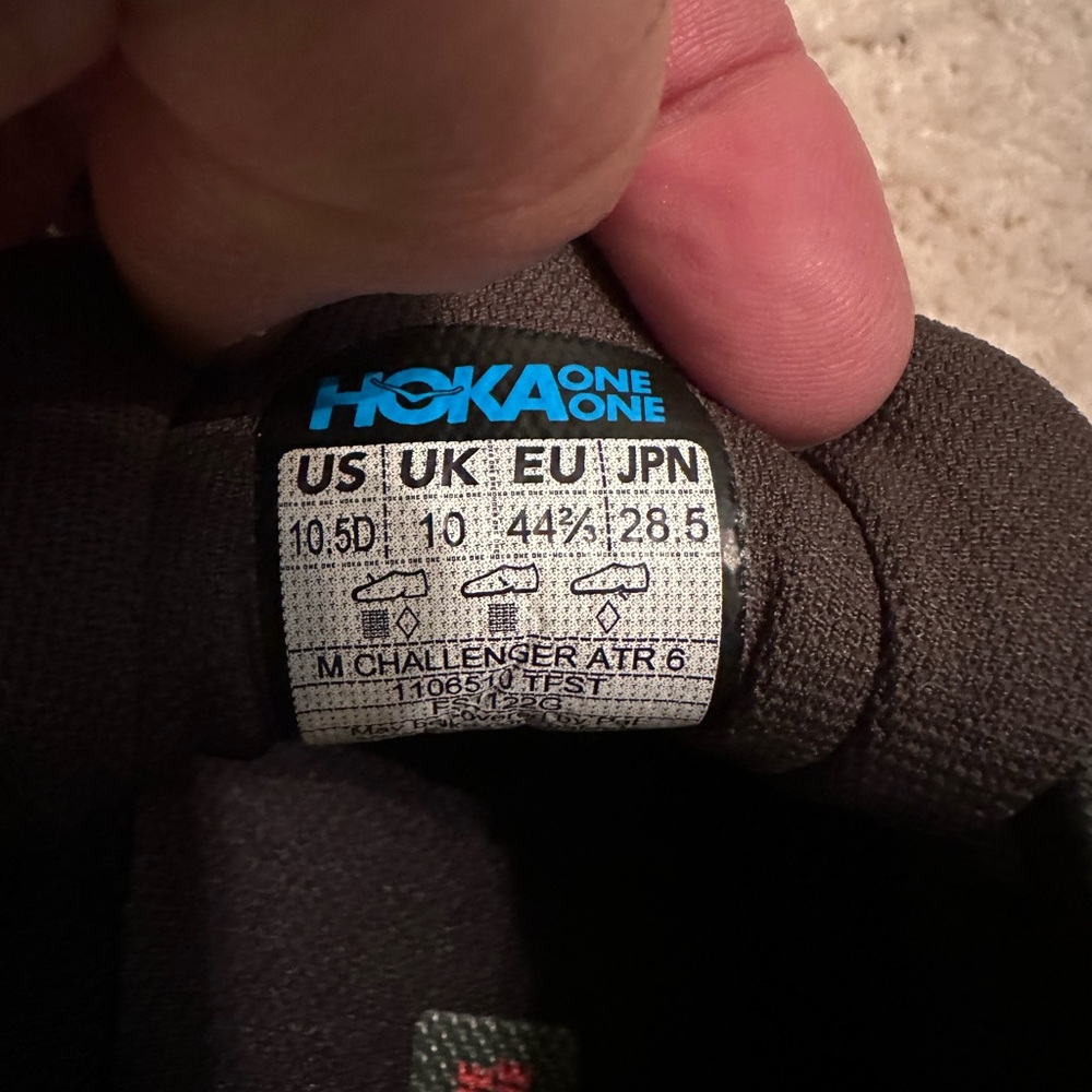 Hoka One One Challenger ATR 6 in Black
